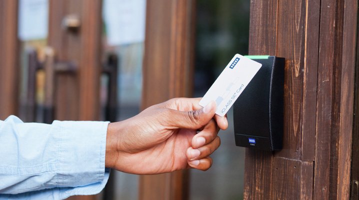 contactless touch free gedung perkantoran